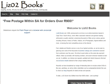 Tablet Screenshot of liz02books.com
